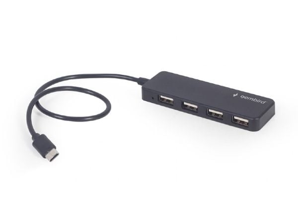 Gembird UHB-CM-U2P4-01 - Hub - 4 x USB 2.0 - stasjonær