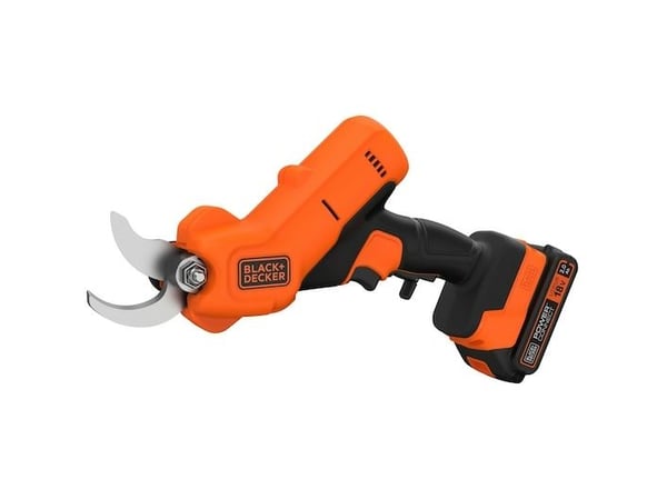 Black & Decker Akku-Gartenschere 18V/2.0Ah BCPP18D1, Elektrisk blikksaks, Oransje, 2,5 cm, Batteri, 2 Ah, 18 V Black & Decker Akku-Gartenschere 18V/2.0Ah BCPP18D1, Elektrisk blikksaks, Oransje, 2,5 cm, Batteri, 2 Ah, 18 V
