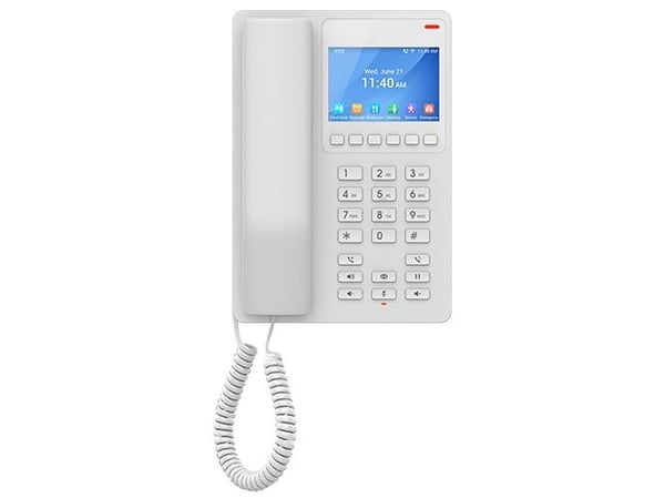 Grandstream GHP Series GHP630 - VoIP-telefon - 3-veis samtalekapasitet - SIP - 2 linjer - hvit