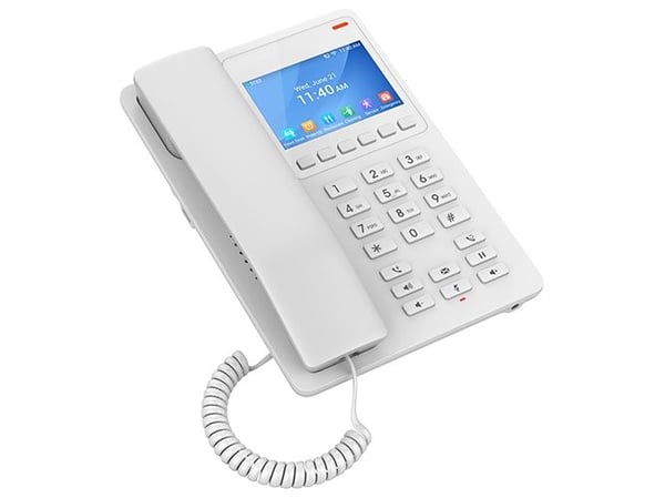 Grandstream GHP Series GHP630 - VoIP-telefon - 3-veis samtalekapasitet - SIP - 2 linjer - hvit
