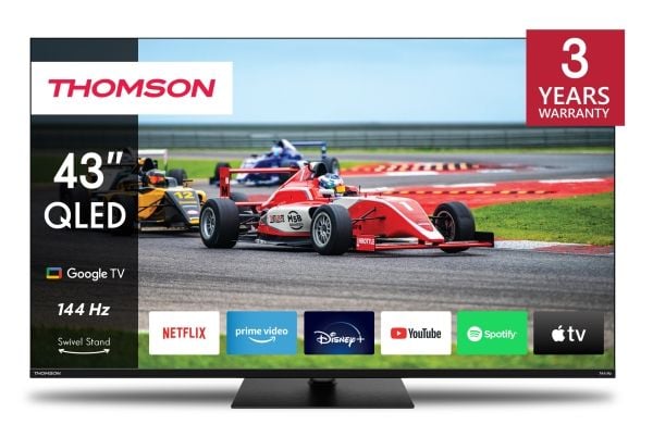 Televizerius TV SET LCD 43" QLED 4K/43QG7C14 THOMSON