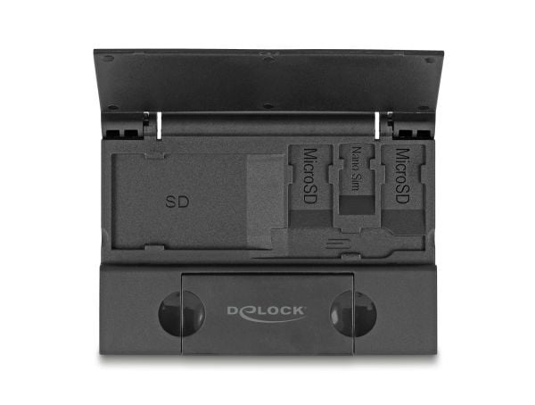 Delock - Kortleser (microSD, SD, MMC) - USB 3.2 Gen 1 / USB-C