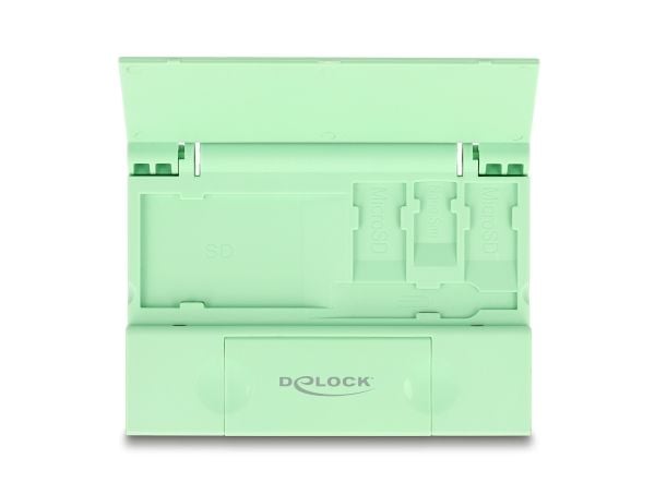 Delock - Kortleser (microSD, SD, MMC) - USB 3.2 Gen 1 / USB-C