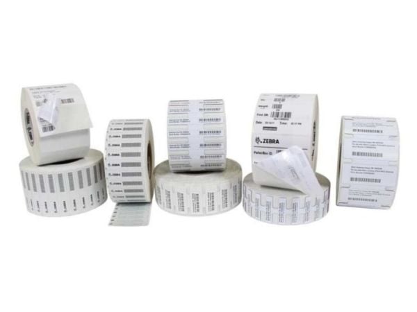 Zebra Silverline II - Polyester - Silverline Classic II hvit - 100 x 40 mm 250 etikett(er) (1 rull(er) x 250) RFID-etiketter ZipShip Sample - for Z...