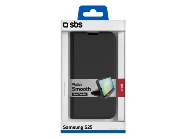 SBS TEWALSAS25K, Folie, Samsung, Galaxy S25, 15,8 cm (6,2"), Sort