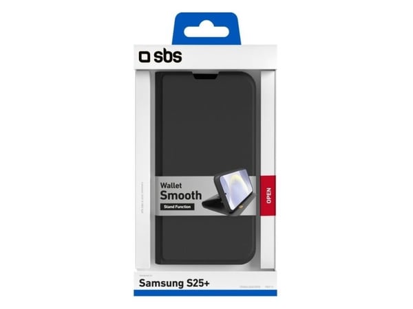 SBS TEWALSAS25PK, Folie, Samsung, Galaxy S25+, 17 cm (6,7"), Sort