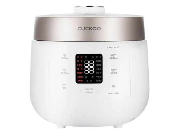 Cuckoo CRP-ST1009F, Grå, 1,8 l, LCD, Knapper, Rotasjon, Berøringskontroll, 1150 W, 220 - 240 V