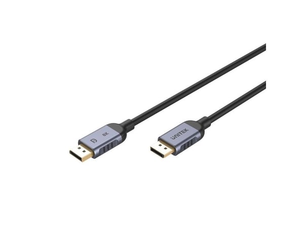 Kabel Unitek DisplayPort - DisplayPort 1,5 m czarny (C1628GY01-1,5M)