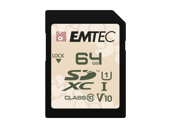 EMTEC Outdoor - Flashminnekort - 64 GB - Video Class V10 / UHS-I U1 / Class10 - microSDHC UHS-I