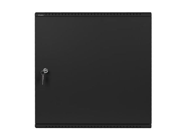 19" RÄKKIASENNETTAVA ASENNUSKAAPPI 6U+3U 540X200 LOW-PROFILE MUSTA LANBERG (KOOTTU)