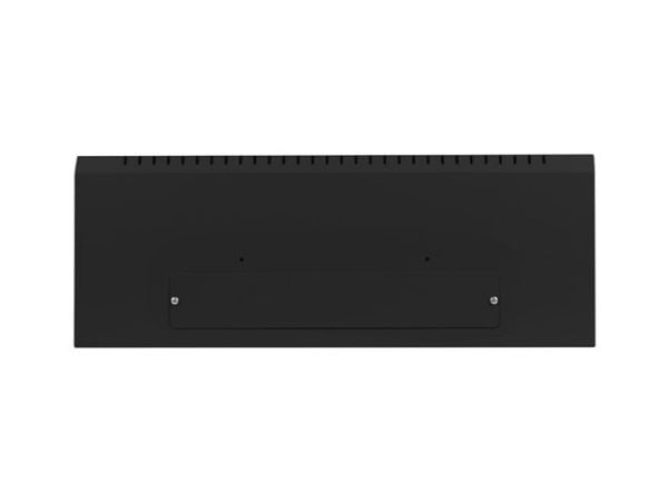 19" RÄKKIASENNETTAVA ASENNUSKAAPPI 6U+3U 540X200 LOW-PROFILE MUSTA LANBERG (KOOTTU)