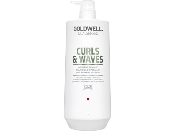 Goldwell Dualsenses Curls & Waves Shampoo 1000ml Moisturizing Shampoo For Curly Hair