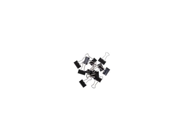 MAUL 2131390, Metall, Fjær stål, Sort, 10 ark, 4 mm, 15 mm, 25 mm