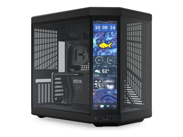 Hyte Y70 Touch Infinite Pitch Black (CS-HYTE-Y70TTI-BB) chassi