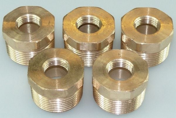 Viega nippelrør 1 1/2" x 50 mm rødgods