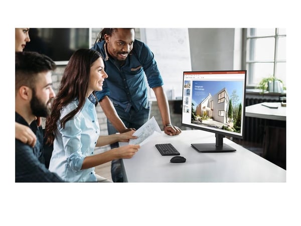 Samsung S24D406GAU - S40GD Series - LED-skjerm - 24" - 1920 x 1080 Full HD (1080p) @ 100 Hz - IPS - 250 cd/m² - 1000:1 - 5 ms - 2xHDMI, DisplayPort...