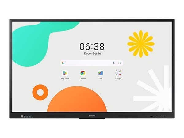 Samsung Interactive Display WA75F - 75" Diagonalklasse WAF Series LED-bakgrunnsbelyst LCD-skjerm - utdanning / næringsliv - med pekeskjerm (multibe...