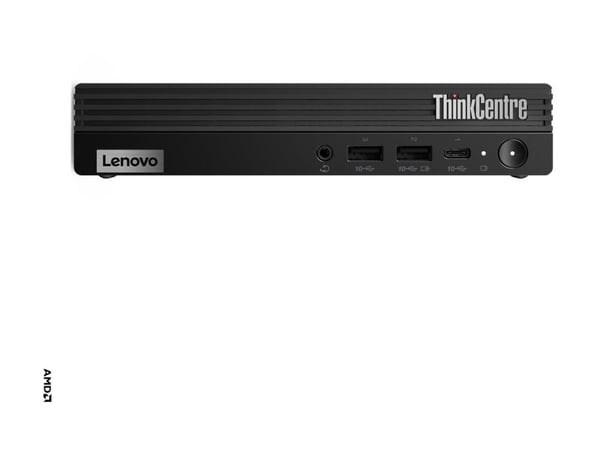 Lenovo ThinkCentre M75q Gen 5 12RQ - Liten Ryzen 7 Pro 8700GE / upp till 5.1 GHz - RAM 32 GB - SSD 1 TB - Radeon 780M - Gigabit Ethernet, IEEE 802....