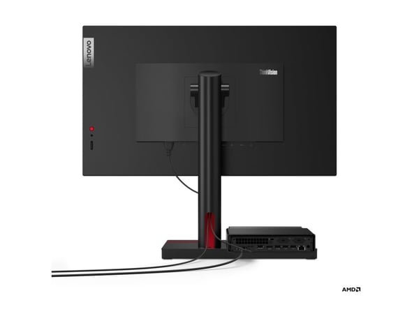 Lenovo ThinkCentre M75q Gen 5 12RQ - Tiny Ryzen 5 Pro 8500GE / inntil 5 GHz - RAM 16 GB - SSD 512 GB - TCG Opal Encryption 2, NVMe - Radeon 740M - ...