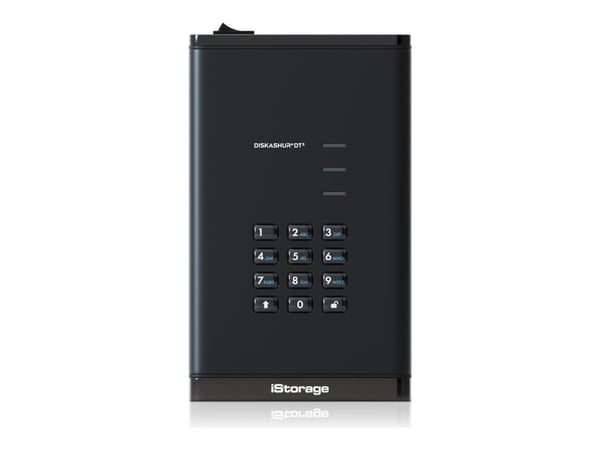 iStorage diskAshur PRO³ - Harddisk - kryptert - 1 TB - ekstern (bærbar) - USB 3.2 Gen 1 (USB-C kontakt) - 256-bit AES-XTS, FIPS 197 PUB, 256-bit AE...