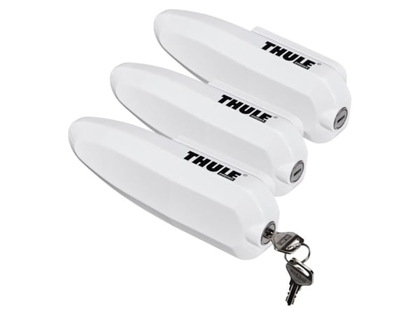 Thule universallås hvid - 3 stk.