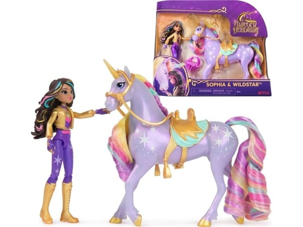 Unicorn Academy Doll & Unicorn - Sophia & Wildstar