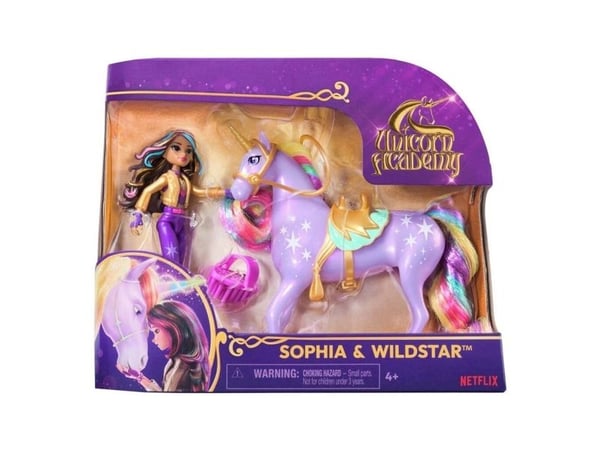 Unicorn Academy Doll & Unicorn - Sophia & Wildstar