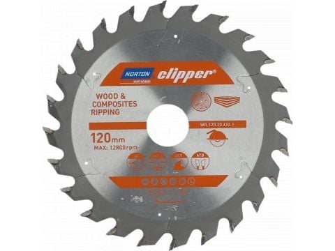 Norton Clipper NORTON Clipper sahanterä 355mm x 30mm x 40z ATB PUU JA KOMPOSITES (3.2 / 2.4) N70184608076