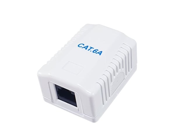 Equip 235215, Cat6a, Valkoinen, CE, REACH, RoHS, 54 mm, 39 mm, 29,5 mm