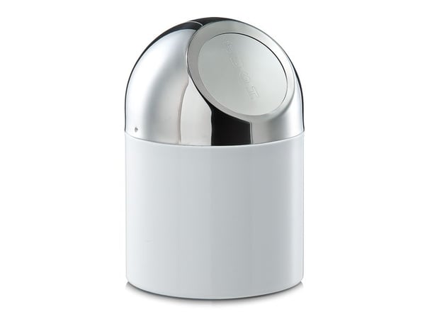 Zeller baderoms-kurv MINI, smussbeholder, kapasitet 2 L, ZELLER