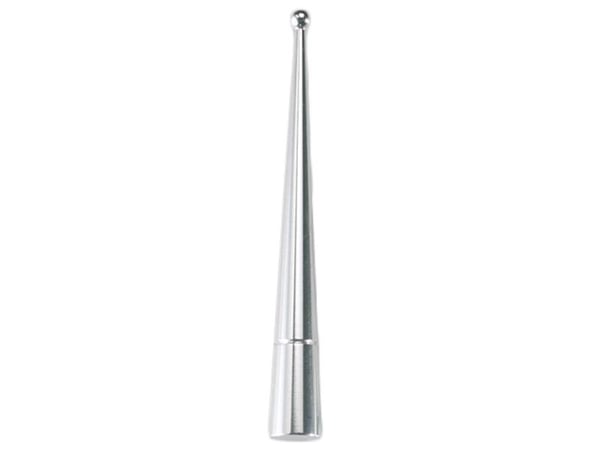 Antennepisk 120mm krom 5&6 mm gevind
