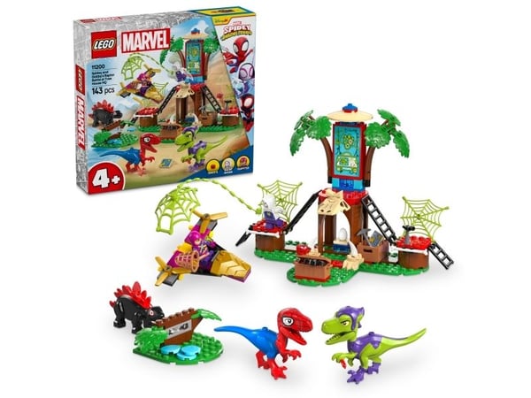 LEGO Spidey 11200 Spidey og Gobbys raptorkamp ved hovedkvarteret i treet