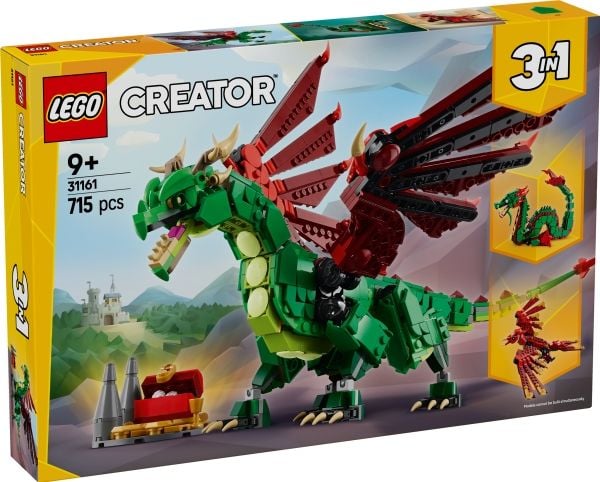 LEGO Creator 31161 Medeltida drake
