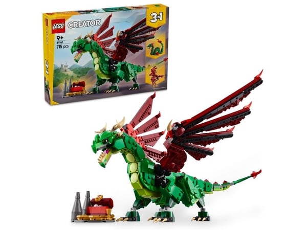 LEGO Creator 31161 Medeltida drake