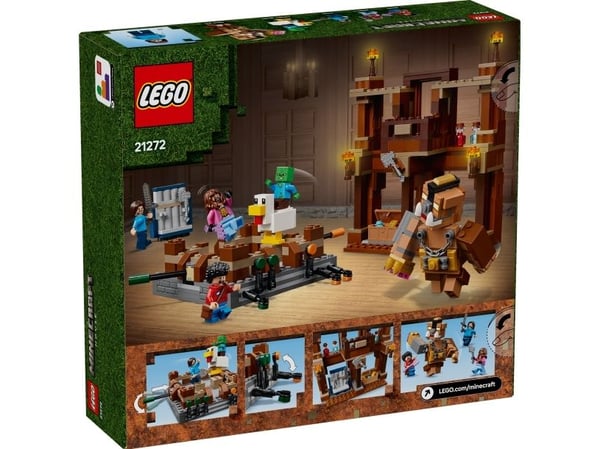 LEGO Minecraft 21272 Skogspalass med kamparena