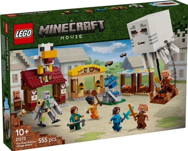 LEGO Minecraft 21273 Landsbyangrep med Geist-ballong