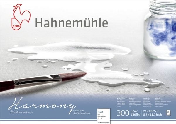 Hahnemühle 10628840, Kunstark/-papir, 300 g/m², 12 ark