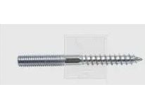 Toolcraft Tikkuruuvit M6 60 mm T-profiili Terässinkitty 100 kpl SWG