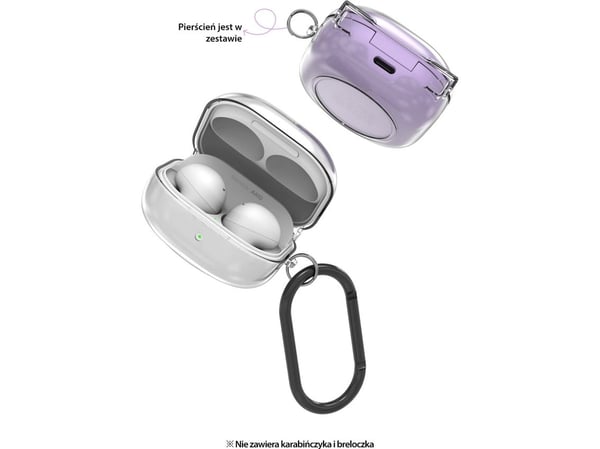 Varle Deklas Araree etui for Samsung Galaxy Buds 2 Pro / Fe gjennomsiktig AR20-01503C