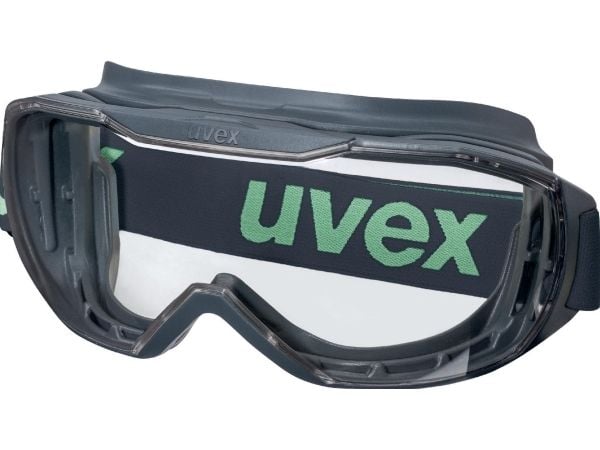 uvex megasonic planet 9320295 Suojalasit UV-suojalla Harmaa, Vihreä EN 166:2001, EN 170:2002