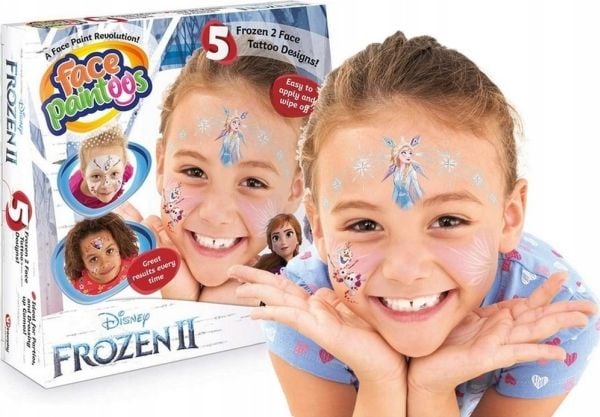 Interplay Entertainment ansiktsmalingstatoveringer Frozen 2