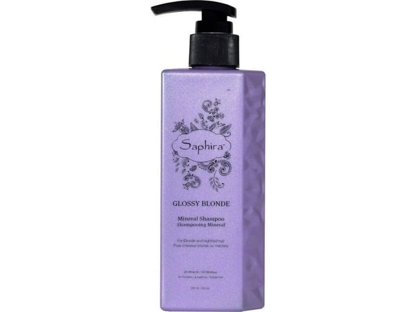 Natura House Saphira sjampo for lyst hår, 250 ml SAFGBS2