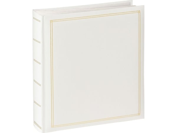 Walther Monza white fotoalbum 33x34, 100 ark selvklebende SK127W
