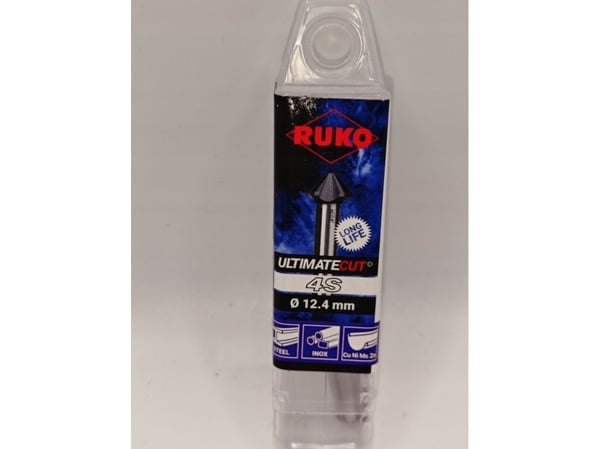 RUKO ULTIMATECUT 102876P kjeglesenk 12,40 mm HSS sylinderskaft, 1 stk