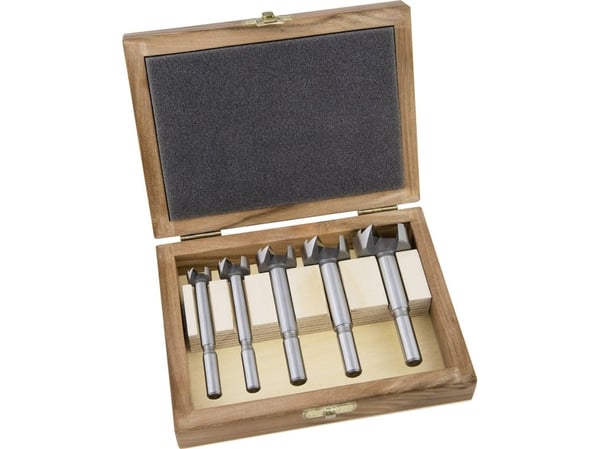 ALPEN Drills 0023900005100, Drill, Drill bit set, Høyrehåndsrotasjon, 90 mm, Sponplate, Fibre board, Løvtre, Mykt tre, Triangel skaft