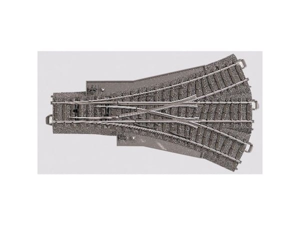 Märklin Three-Way Turnout, HO (1:87), Grå, 1 stykker