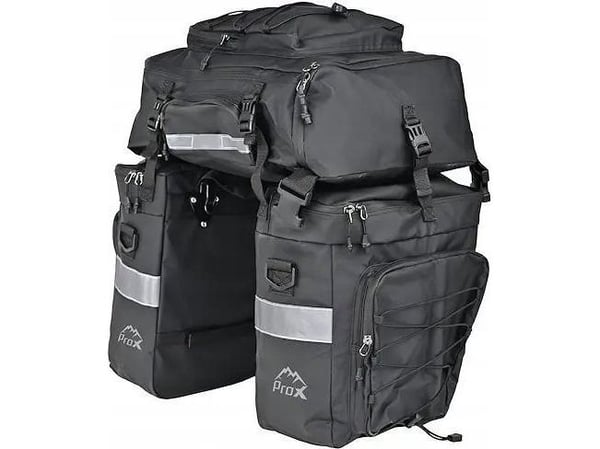 Reiseveske til bagasjestativ ProX Montana 728 17L+31L svart