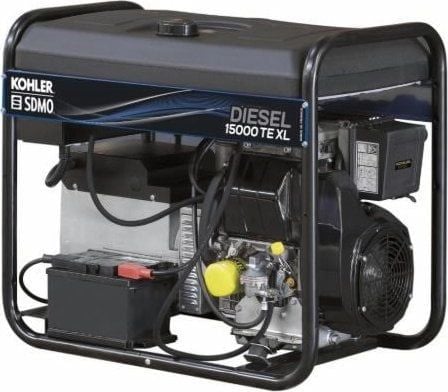 Sdmo Kohler bærbar elektrogenerator KOHLER diesel 15000 TA XL standby Sdmo Kohler bærbar elektrogenerator KOHLER diesel 15000 TA XL standby