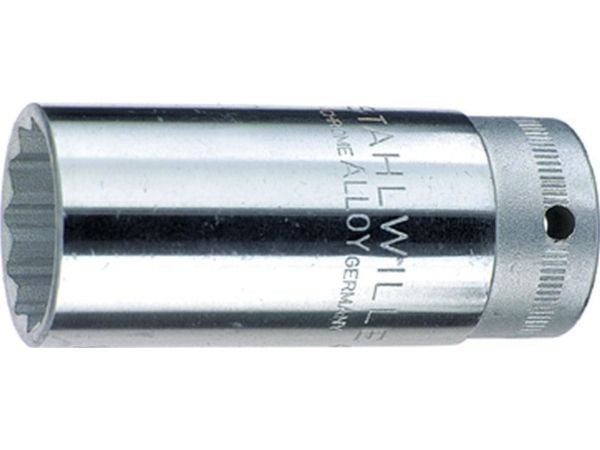 Top 46 12-kant 3/8" 19mm lång