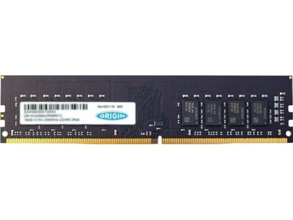 Origin Storage - DDR4 - modul - 16 GB - DIMM 288-pin - 3200 MHz / PC4-25600 - 1.2 V - ikke-bufret - ikke-ECC